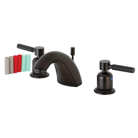 KAISER FB8955DKL Mini-Widespread Bathroom Faucet with Retail Pop-Up FB8955DKL